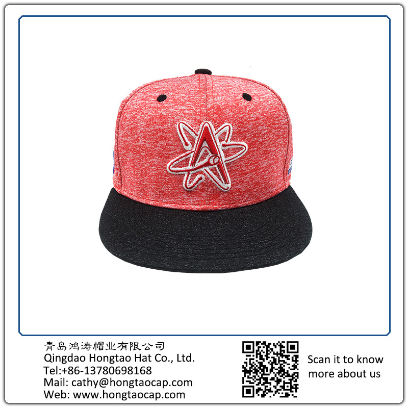 Flat visor cap